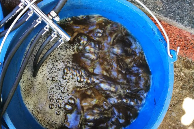 El té de compost aireado (ACT): mucho más que un extracto.